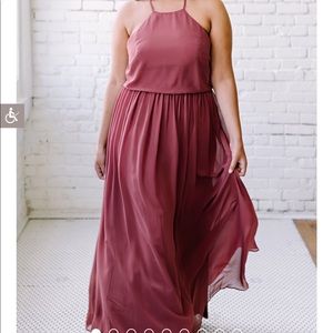 Revelry Chiffon Bridesmaid Dress